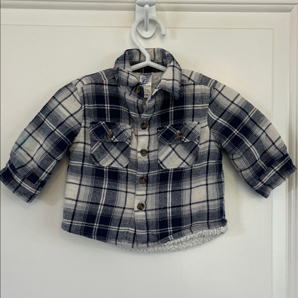 George cotton shacket size 3-6months
